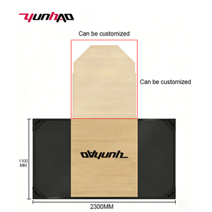 Piattaforma per Sollevamento <span class=keywords><strong>Pesi</strong></span> a T per Power Rack, in Legno Massello con Centro Ammortizzante in Gomma, per Palestra - Product Image 2