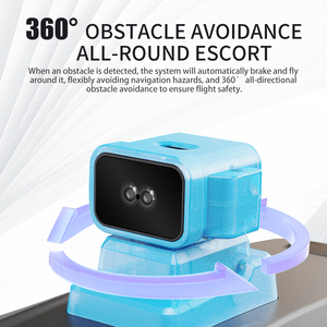 Drone 8K HD gấp điều khiển từ xa máy bay <span class=keywords><strong>quadcopter</strong></span> nhựa đồ chơi tránh chướng ngại vật 480p máy ảnh cho chụp ảnh trên không - Product Image 4