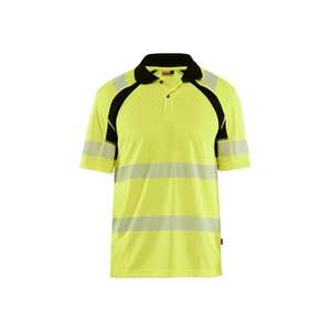 BLAKLADER - 3595101333994XL Polo haute visibilité protégé contre les UV jaune haute visibilité/noir-EAN 7330509926697 HI-VIS WORKWEAR - Product Image 5