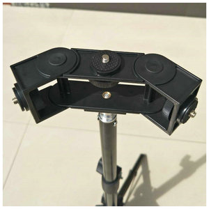 Trépied multi-caméras Rongrui en alliage, équipement de diffusion en direct pour intérieur et extérieur - Product Image 4