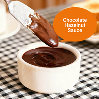 Sauce au chocolat et aux noisettes pour la décoration de gâteaux, garniture pour crème glacée, ingrédients de pâtisserie, baril commercial de 3 kg COCOSEGA