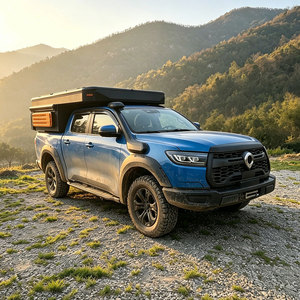 Cápsula de Camping Eléctrica Desplegable para Camioneta, Compatible con Toyota Tacoma, Hilux, <span class=keywords><strong>Ford</strong></span> Ranger 4x4, Caravana Todoterreno - Product Image 2