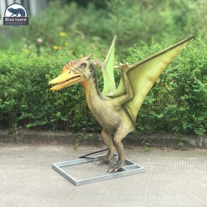 Modèle de dinosaure animatronique <span class=keywords><strong>Quetzalcoatlus</strong></span> réaliste grandeur nature de qualité supérieure pour parc d'attractions - Product Image 4