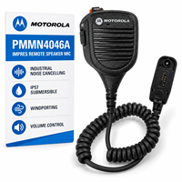 Microphone-haut-parleur Motorola PMMN4046 IMPRES avec suppression du bruit, contrôle du volume, IP57 pour radios XPR7350 XPR7550 XPR7580 DP4801