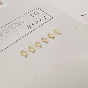 Trang Sức Tinh Xảo Màu Vàng 14K Phụ Kiện Trang Sức Tự Làm Móc Khóa Tôm Hùm Có Sẵn Kích Cỡ Khác Nhau - Product Image 6