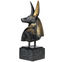Statue en résine du dieu égyptien ancien Horus, artisanat en résine