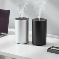 Diffuseur de parfum sans eau portable rechargeable en alliage d'aluminium de luxe à étiquette privée pour l'intérieur de la voiture Mercedes