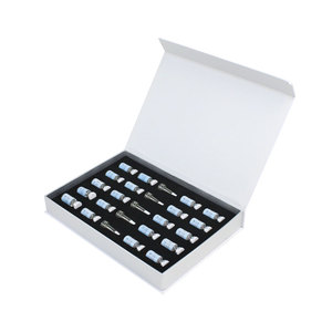 Hot Selling Luxury Matte Kraft Folding Rigid Box Custom Logo Printing 2mm Thickness Magnetic Lid Gift Boxes Wholesale - Product Image 1