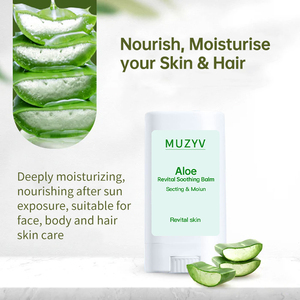 OEM Custom Aloe calmante <span class=keywords><strong>balsamo</strong></span> Stick <span class=keywords><strong>per</strong></span> la cura della pelle Sunburn crema Anti-arrossamento <span class=keywords><strong>per</strong></span> il viso corpo e <span class=keywords><strong>capelli</strong></span> - Product Image 4