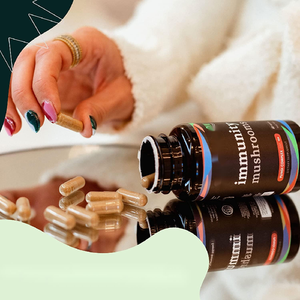 Cápsulas de Cogumelos Shiitake para Imunidade, Suplemento de Saúde para Adultos, Feito com Extrato de Cordyceps Sinensis e Cabelo de Leão, Orgânico e Vegetariano - Product Image 2