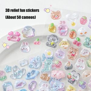 Bán buôn không thấm nước đầy màu sắc trang trí tùy chỉnh dán vinyl PVC dễ thương Mini 3D Puffy Sticker - Product Image 3