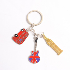 Porte-clés <span class=keywords><strong>en</strong></span> métal souvenir de <span class=keywords><strong>Londres</strong></span>, multi-breloques, Big Ben, <span class=keywords><strong>bus</strong></span> rouge, Union Jack, <span class=keywords><strong>en</strong></span> alliage de zinc, cadeau britannique, vente <span class=keywords><strong>en</strong></span> gros - Product Image 3
