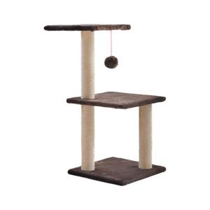Plataforma de Salto Alto para Gatos, Árbol para Gatos con Nido Cálido de Madera para Jugar y Dormir, Estructura de Escalada Fácil de Usar, Juguete Rascador para Gatos - Product Image 5