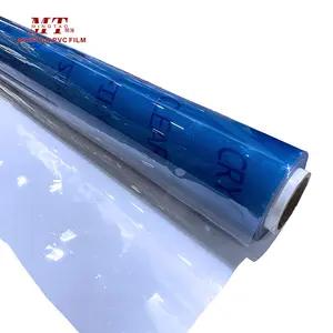Yeni varış süper net PVC plastik folyo rulosu film tam mavi çin