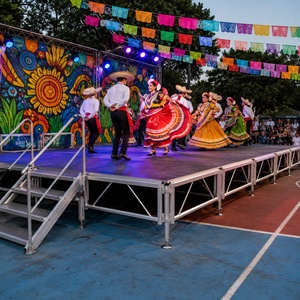 TUV Certified Mobile Concert Aluminum Alloy Modular <b>Stage</b> with 500kg Load Capacity for Professional Events - Product Image 3