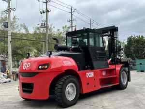 Carretilla elevadora diésel de servicio pesado 25T, contrapeso de 25000kg, especialista en componentes de dirección y turbina eólica de 4 ruedas - Product Image 2