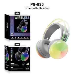 블루투스 헤드셋용 PG580 PG830 <span class=keywords><strong>RGB</strong></span> 발광 휴대폰 공장을 위한 새로운 국경 간 무선 전기 경쟁 헤드셋 - Product Image 4