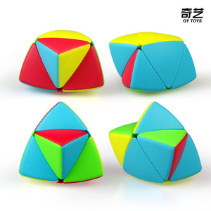 Qiyi 2x2 Rice Dumpling Rubik's Cube, puzzle coloré stimulant le cerveau pour enfants, jouet éducatif - Product Image 5