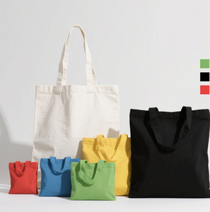 Sac fourre-tout en toile réutilisable, sac cadeau en coton vierge à personnaliser avec une longue bandoulière et une fermeture éclair - Product Image 3