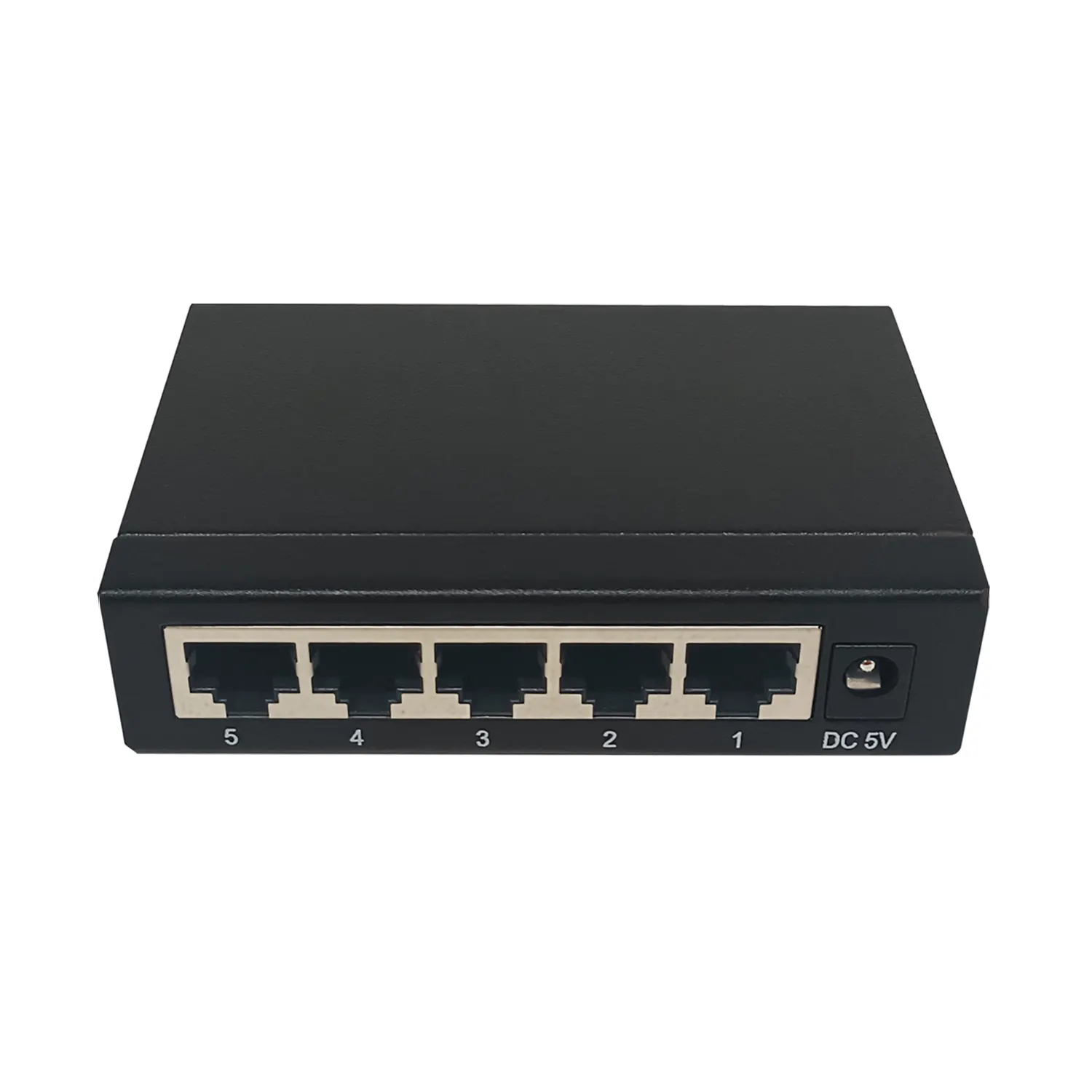 Conmutador Ethernet TiNCAM 1000M 5/8 Puerto RJ45 Conmutadores de red gigabit de plástico Conmutador LAN Carcasa de acero Producto en stock