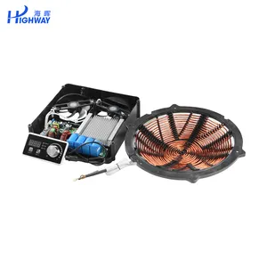 Cocina doble eléctrica Wok de 2 quemadores NACIONALES DE India de alta potencia 3500W 5KW para uso comercial