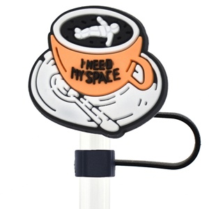 Funda Protectora Universal de Plástico para Vasos de Café, Personalizada, para Pajitas, Serie Sombrero de Paja para Fiestas - Product Image 5