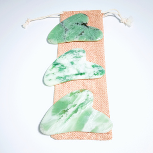 Estate ben accolto favorevolmente gua sha forma personalizzata Xiuyan Giada Gua Sha Raschiatura Bordo Cura Del Corpo - Product Image 5
