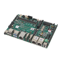 Linkleaps 3.5" SBC Mendukung Intel Core I3/I5/I7 Generasi ke-12/13, 3 LAN, 6 COM, M.2 SATA SSD, DDR5 64GB, Port LVDS/EDP Tunggal, Baru