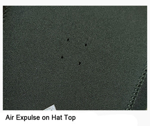 Capuche de <span class=keywords><strong>plongée</strong></span> 5 mm Super extensible en néoprène CR sablé avec capuchon thermique à éjection <span class=keywords><strong>d</strong></span>'air pour hommes et femmes Sports nautiques en eaux profondes W229 - Product Image 4