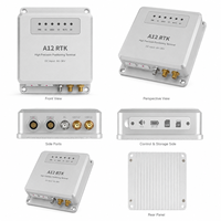 Récepteur GNSS RTK multifréquence industriel A12 IP67 4G compatible Galileo/BeiDou/Glonass/QZSS pour UAV et applications marines