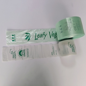ถุงหิ้วพลาสติก HDPE แบบย่อยสลายได้ ดีไซน์ใหม่ พรีเมียม แบบม้วน พร้อมโลโก้สั่งทำพิเศษ มีฐานข้างและฐานสี่เหลี่ยมสำหรับบรรจุภัณฑ์ - Product Image 4