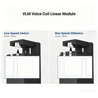 Moteur linéaire à bobine mobile compacte série VLM Doingwin avec positionnement léger et atterrissage progressif pour l'inspection optique automatisée