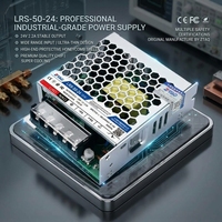 Module de distribution d'alimentation LRS-50-12 50W 12V DC à sortie unique, entrée AC 110V, boîtier en aluminium, alimentation CCTV CE/FCC/ROHS