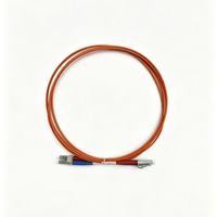 Câble de raccordement universel OM1 OM2 en fibre optique duplex sélectionnable LC SC ST FC, gaine orange, 62,5/125 50/125µm, multimode