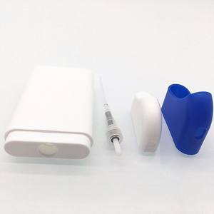 Clear 10ml Empty Plastic clear Sanitizer Bottle Hand Sanitizer Spray Bottle for Travel with Keychain Silicone <strong>Pocketbac</strong> Holder - Product Image 3