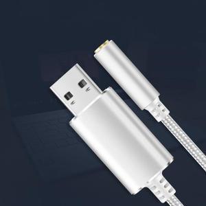 <span class=keywords><strong>Tarjeta</strong></span> <span class=keywords><strong>de</strong></span> <span class=keywords><strong>Sonido</strong></span> <span class=keywords><strong>Externa</strong></span> USB <span class=keywords><strong>de</strong></span> 0.2M, Adaptador <span class=keywords><strong>de</strong></span> Audio con Micrófono y Conector <span class=keywords><strong>de</strong></span> 3.5mm <span class=keywords><strong>para</strong></span> PS4, PC y Portátil - Product Image 2