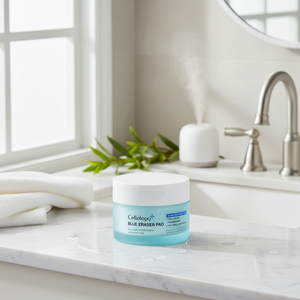 Cellology Blue Eraser <b>Pad</b> 70ea(181ml) | Acne-Prone Skin Care Tea Tree 81% Redness Relief <b>Cooling</b> Big Size Dual-Sided Toner Skin - Product Image 3