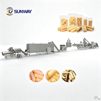 Machine d'extrusion pour la fabrication de céréales soufflées savoureuses, ligne de transformation alimentaire pour céréales