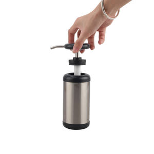 Tête de pompe Wellway 10Oz 300ml et remplissez-la Distributeur de savon de comptoir - Product Image 4