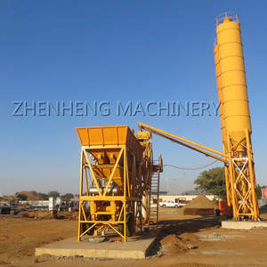 Impianto di Betonaggio Hzs60 con Controllo PLC, Motore con Riduttore per Miscelatore di Cemento - Product Image 3