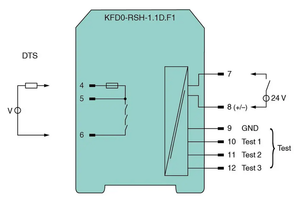 Module de relais de barrière de sécurité MS-P+F KFD0-RSH-1.1D.F1, neuf et original, 1 canal isolé, alimentation 24 V - Product Image 1