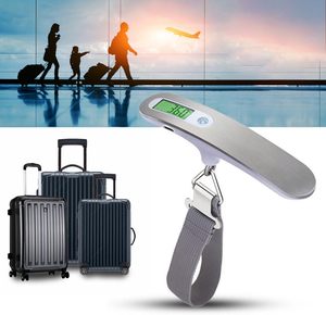 Travel Weigh Portable Digital Pocket Luggage <b>Scale</b> Hanging Design LCD Display 10g Accuracy ABS Plastic Stainless Steel - Product Image 2