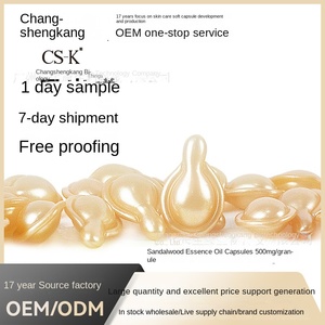 Nhãn hiệu riêng chống lão hóa chăm sóc da Kem dưỡng ẩm Niacinamide huyết thanh mặt Viên nang cho bản chất hữu cơ Vitamin E chất lỏng nhãn hiệu riêng - Product Image 4