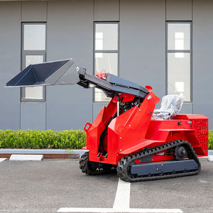 Vendita Diretta dalla Fabbrica: Caricatore Skid Steer Cingolato 4x4 con Motore Diesel Idraulico per Agricoltura, Modelli 350 380 460 480 - Product Image 4