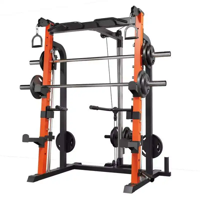 Máquina de estiramiento multifunción para gimnasio en casa, soporte de inmersión de Fitness, pesas ajustables, estante de energía