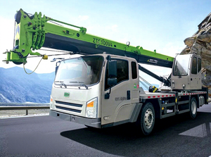 Grúa Móvil ZTC100V4 <span class=keywords><strong>de</strong></span> 10 Toneladas, Grúa Telescópica Hidráulica <span class=keywords><strong>de</strong></span> 4 Secciones para Obras <span class=keywords><strong>de</strong></span> Construcción - Product Image 2