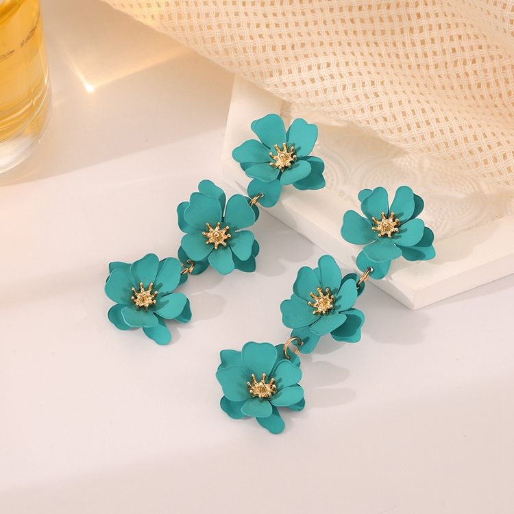 ZX-02 Designer Artificial Fashion Romantic Women Long Ear Jewelry