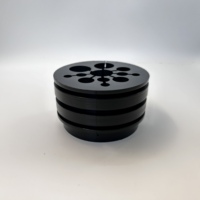 Grommets en caoutchouc pour câbles, noirs, à barillet plat, pour pièces de télécommunications, avec 12 trous, moulés, OEM Chine Zhejiang