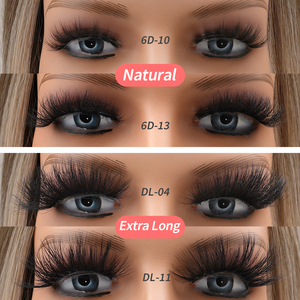 Pestañas postizas de visón de 25mm de grado de lujo 3D 6D, pestañas postizas de visón falso reutilizables con cajas de pestañas - Product Image 2