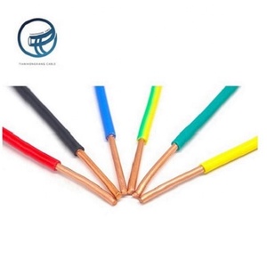 Tianhongxiang, Cable Eléctrico H07V-R/BV de Cobre Trenzado de 1.5-6mm, Aislamiento de PVC Plano, 450/750V, Novedades <span class=keywords><strong>2022</strong></span> - Product Image 2